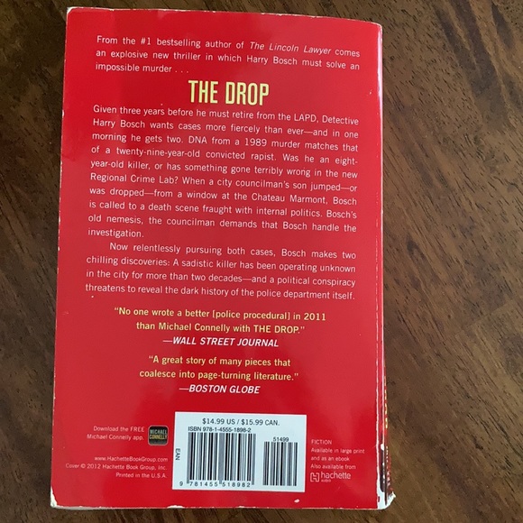 GIFTED! Free With Purchase! Michael Connelly Novel - Picture 2 of 4